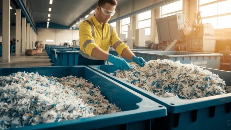 Recycling-Service in Zürich